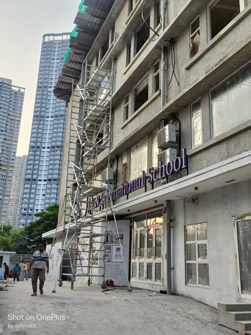 aluminum scaffolding stairway model